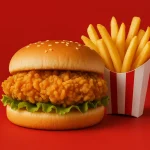 KFC Streetwise Snack Pack Burger