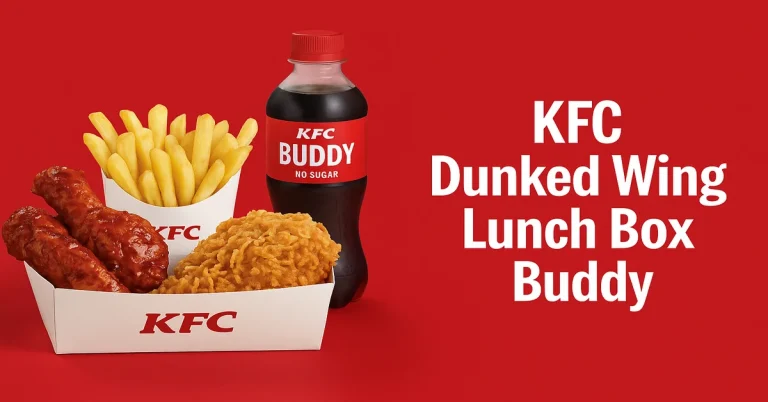 KFC Dunked Wing Lunch Box Buddy