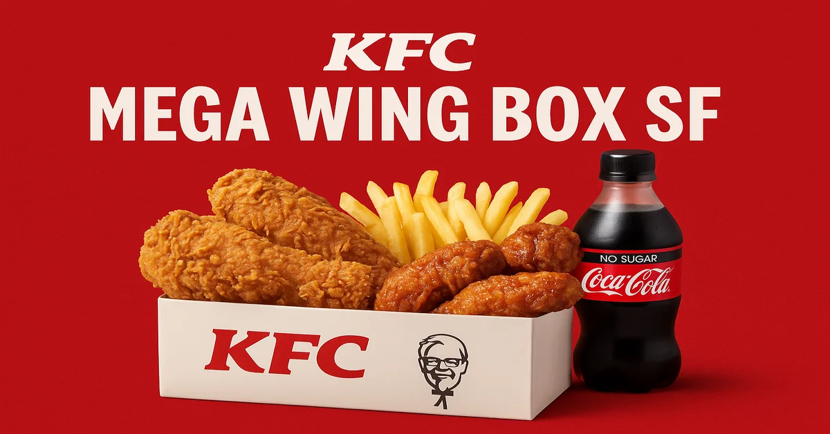KFC Mega Wing Box SF
