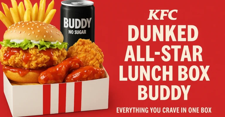 KFC Dunked All Star Lunch Box Buddy